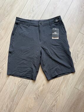 O’Neill Hybrid Hyperdry Gray Chino Shorts Men’s Size 30